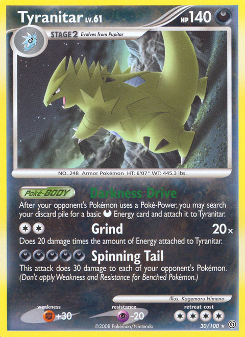 Tyranitar - 30/100