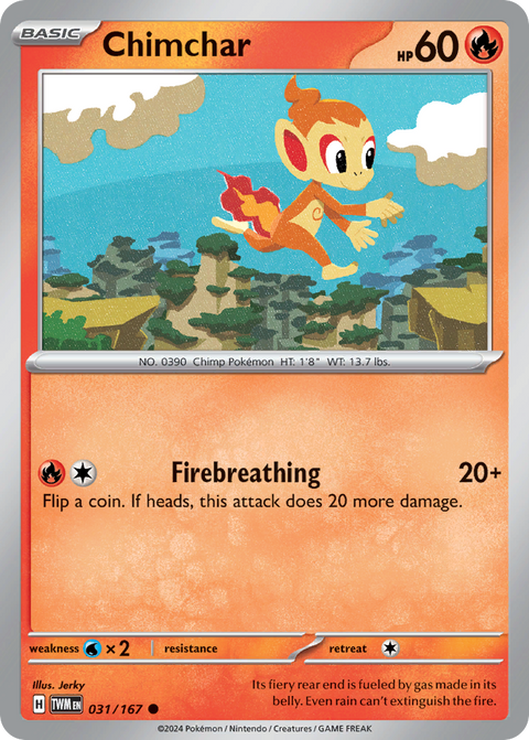 Chimchar - 031/167