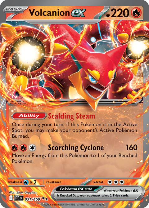 Volcanion EX - 031/159