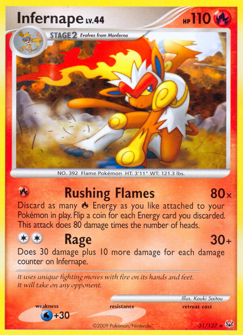 Infernape - 31/127