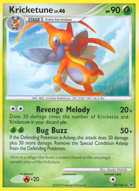Kricketune - 32/127