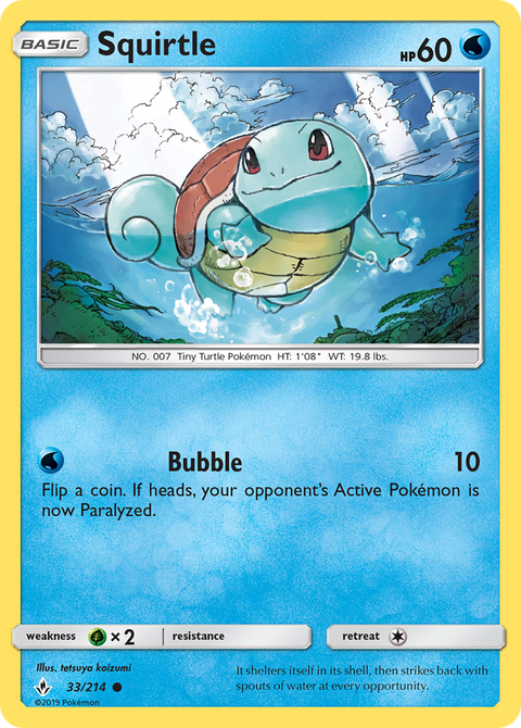 Squirtle - 33/214