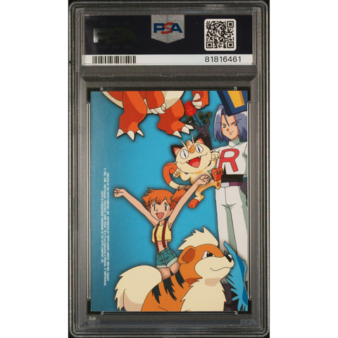 1999 POKEMON TOPPS SERIES 1 GARY OAK FOIL TV8 PSA 8