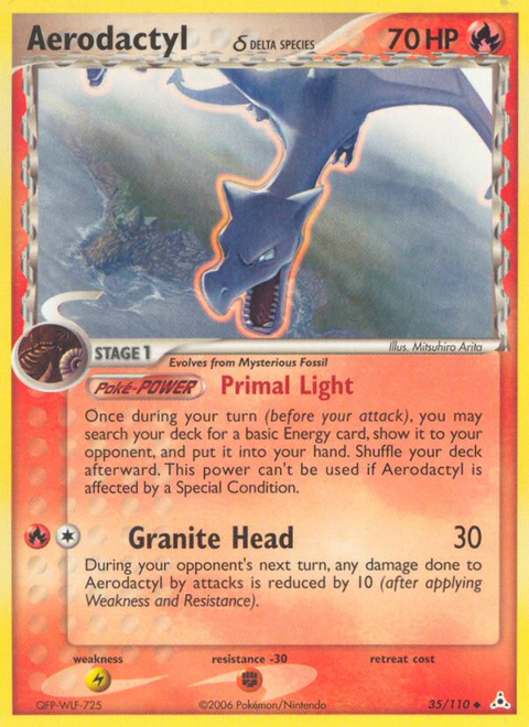 Aerodactyl δ - 35/110