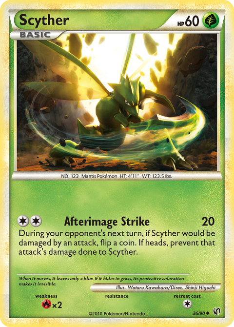 Scyther - 36/90