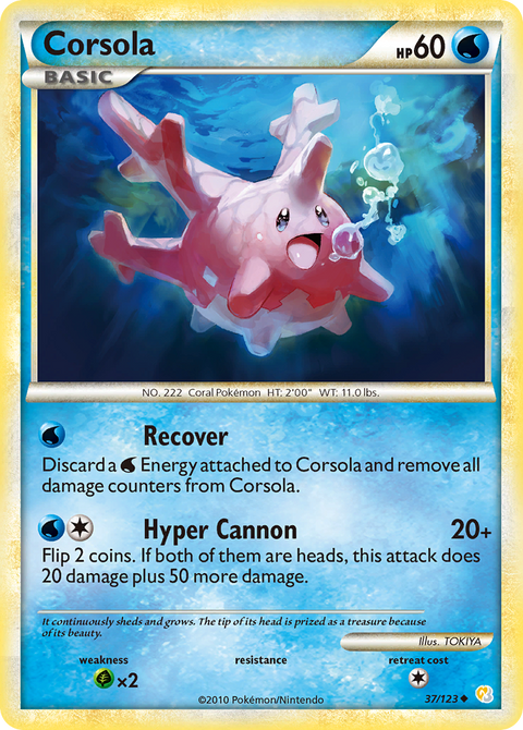 Corsola - 37/123