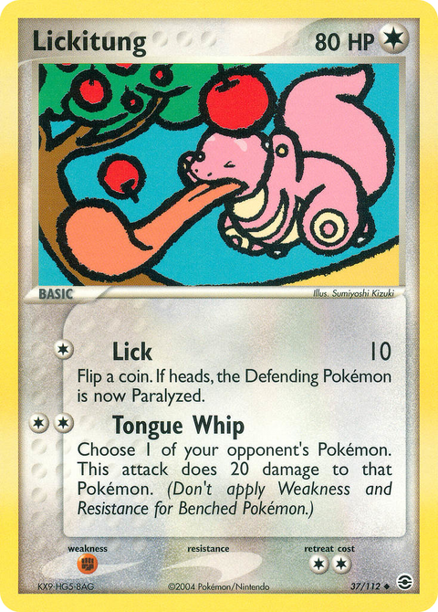 Lickitung - 37/112