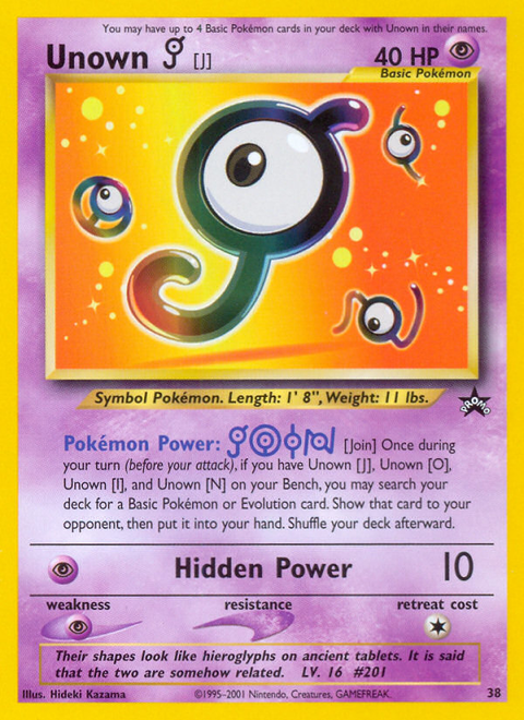 Unown J - 38