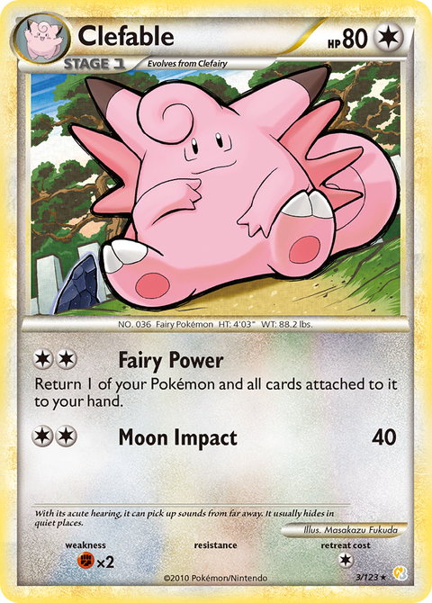 Clefable - 3/123