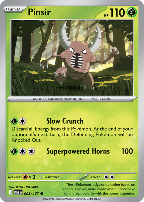 Pinsir - 003/167