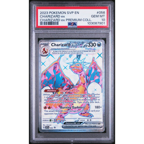 2034 POKEMON SCARLET VIOLET PROMO CHARIZARD EX SVP056 PSA 10