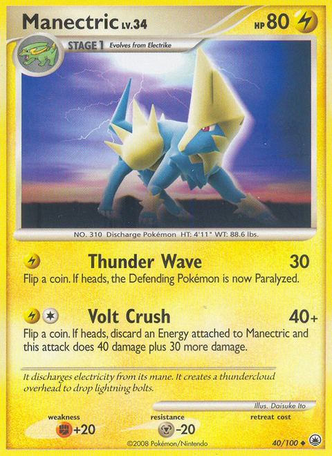 Manectric - 40/100