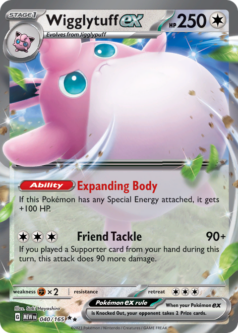 Wigglytuff EX - 040/165
