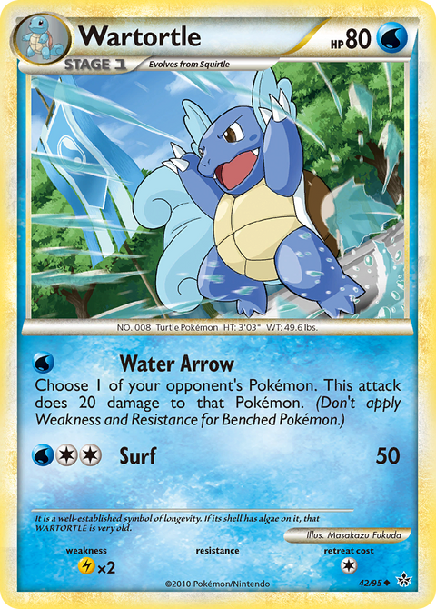 Wartortle - 42/95