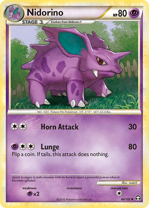 Nidorino - 46/102
