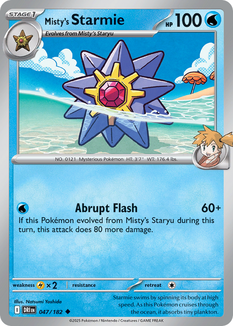 Misty's Starmie - 047/182