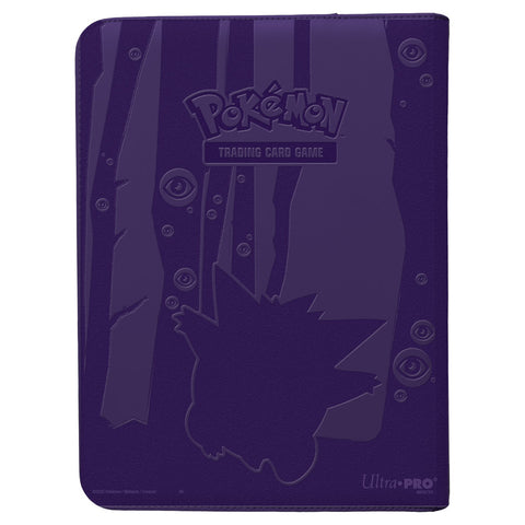 ULTRA PRO Pokémon Elite Series - Gengar Premium Zippered 9-Pocket Portfolio
