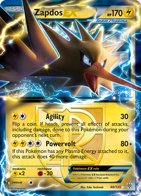 Zapdos EX - 48/135