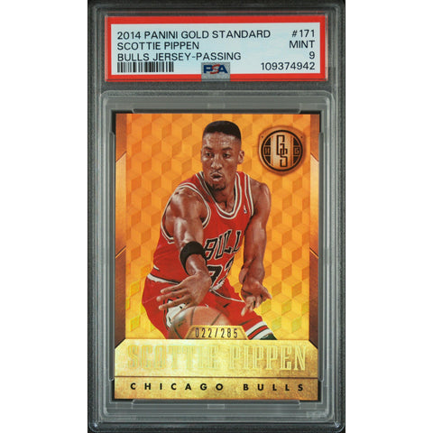 2014 PANINI GOLD STANDARD SCOTTIE PIPPEN 171 PSA 9