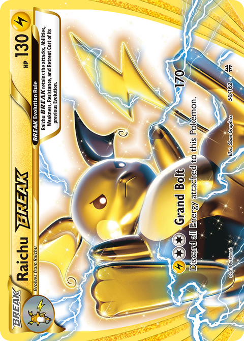 Raichu BREAK - 50/162