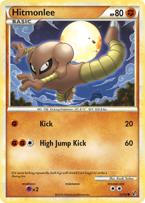 Hitmonlee - 52/90