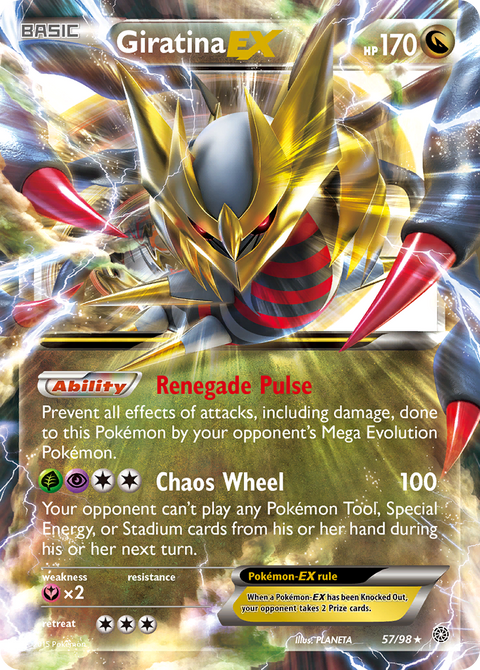 Giratina EX - 57/98