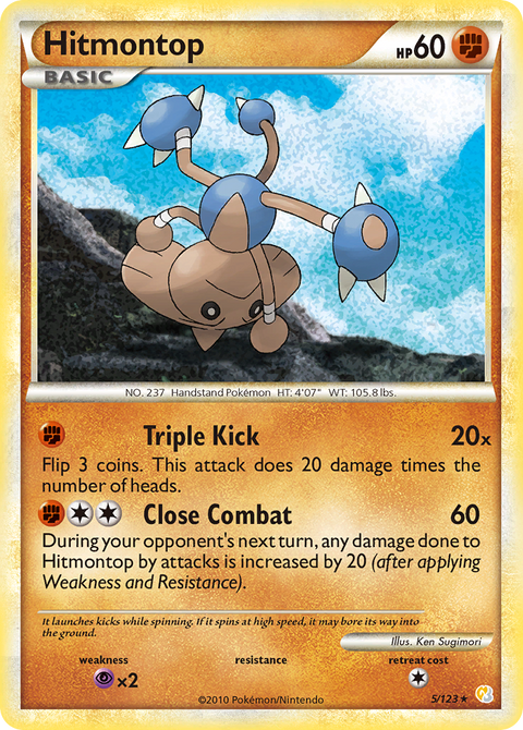 Hitmontop - 5/123