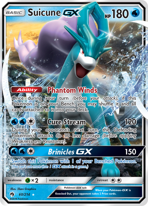 Suicune GX - 60/214