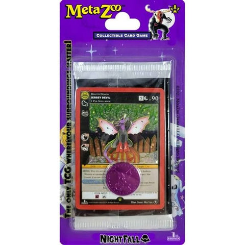 MetaZoo TCG: Nightfall Blister Pack First Edition Kollecter MetaZoo TCG: Nightfall Blister Pack First Edition Kollecter