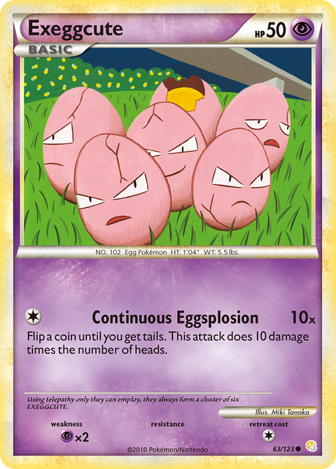 Exeggcute - 63/123