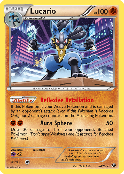 Lucario - 64/99