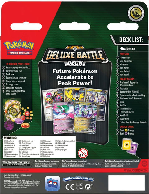 Pokemon TCG: Miradion/Koraidon ex Deluxe Battle Deck