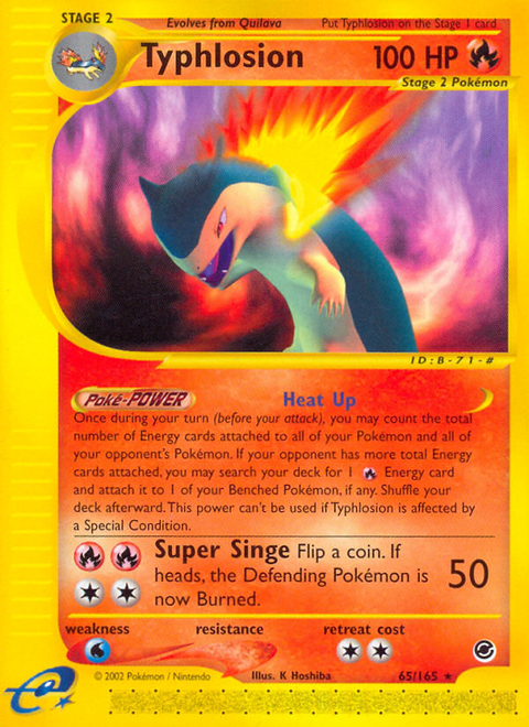 Typhlosion - 65/165