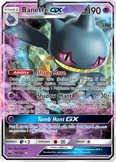 Banette GX - 66/168