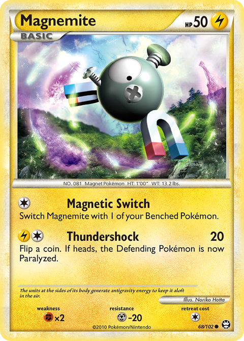 Magnemite - 68/102