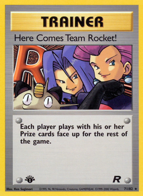 Here Comes Team Rocket! - 71/82 (1st Edition)