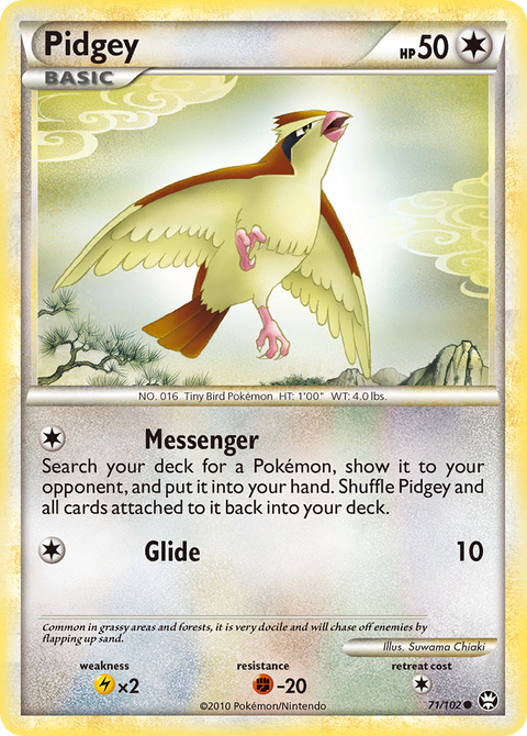 Pidgey - 71/102