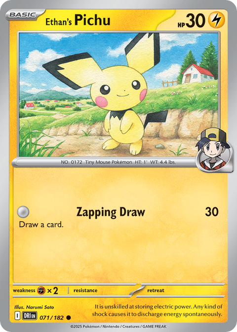 Ethan's Pichu - 071/182