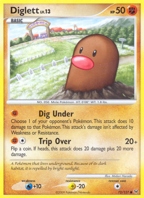 Diglett - 72/127