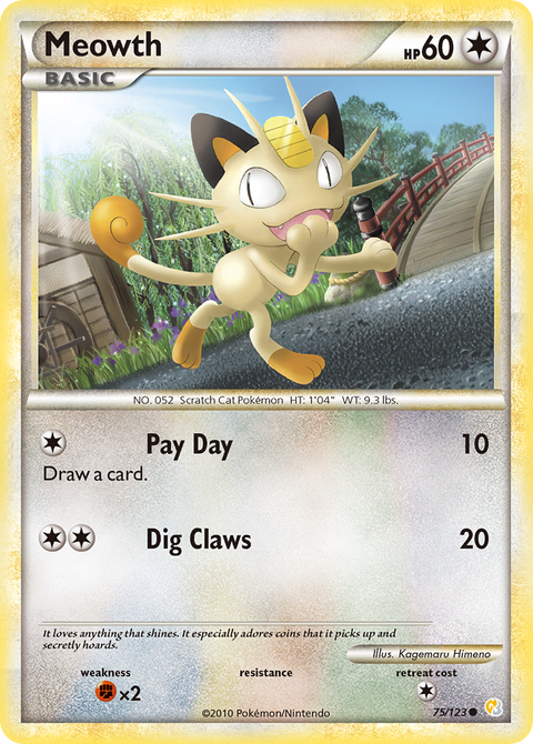 Meowth - 75/123