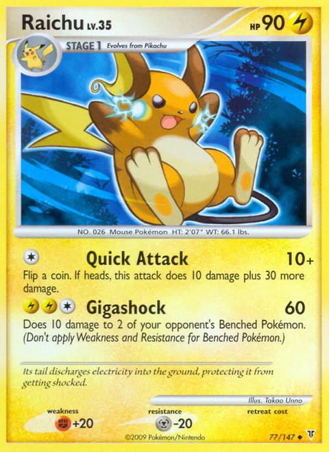 Raichu - 77/147