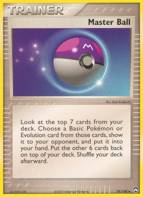 Master Ball - 78/108
