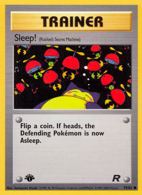 Sleep! - 79/82 (1st Edition)