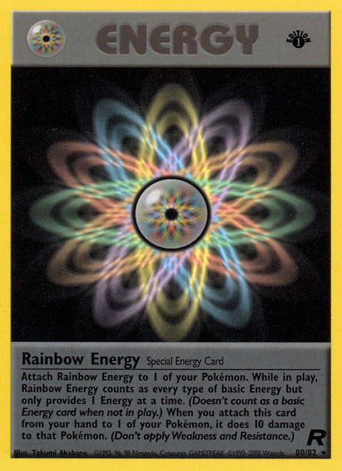 Rainbow Energy - 80/82 (1st Edition)