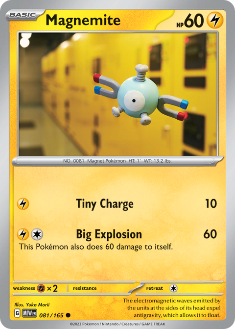 Magnemite - 081/165