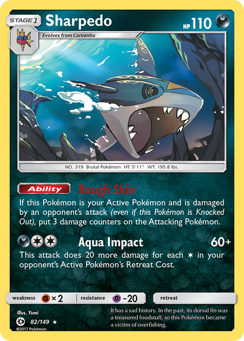 Sharpedo - 82/149