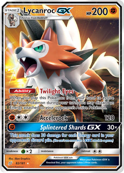 Lycanroc GX - 82/181