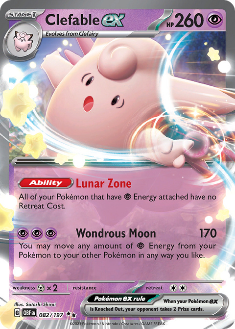 Clefable EX - 082/197