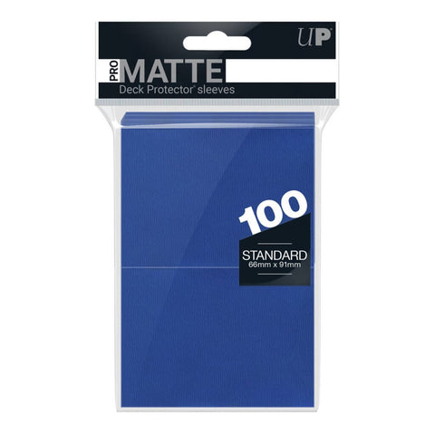 Ultra Pro - PRO LINE -DECK PROTECTOR STANDARD - 100ct PRO-MATTE Blue