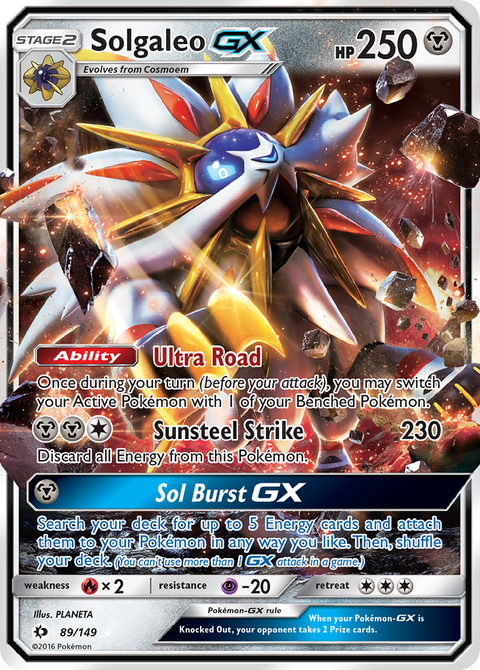 Solgaleo GX - 89/149